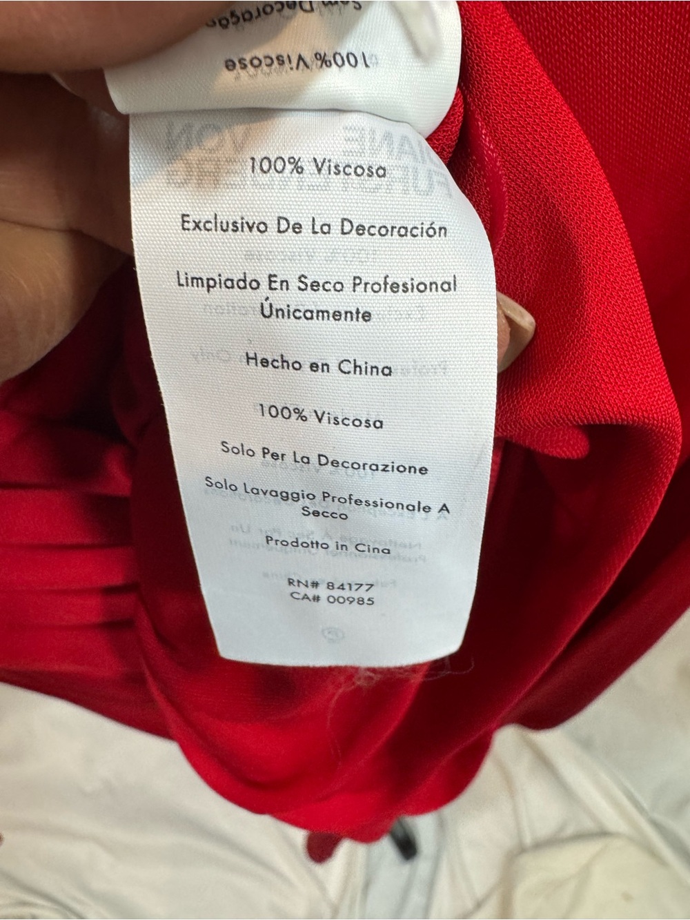 Diane von Furstenberg Red Draped Long-Sleeve Jersey Dress XL - Picture 10 of 10